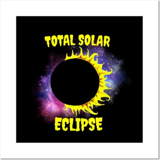 Total Solar Eclipse 2024 Posters and Art